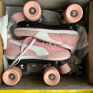 VINTAGE!  Puma Roller Kitty Roller Skates